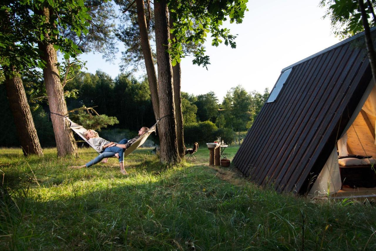 Sandfallet Glamping Laholm Exterior photo