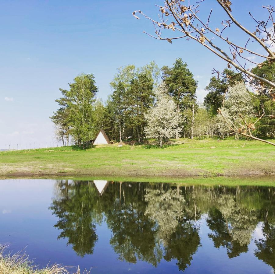 Sandfallet Glamping Laholm Exterior photo